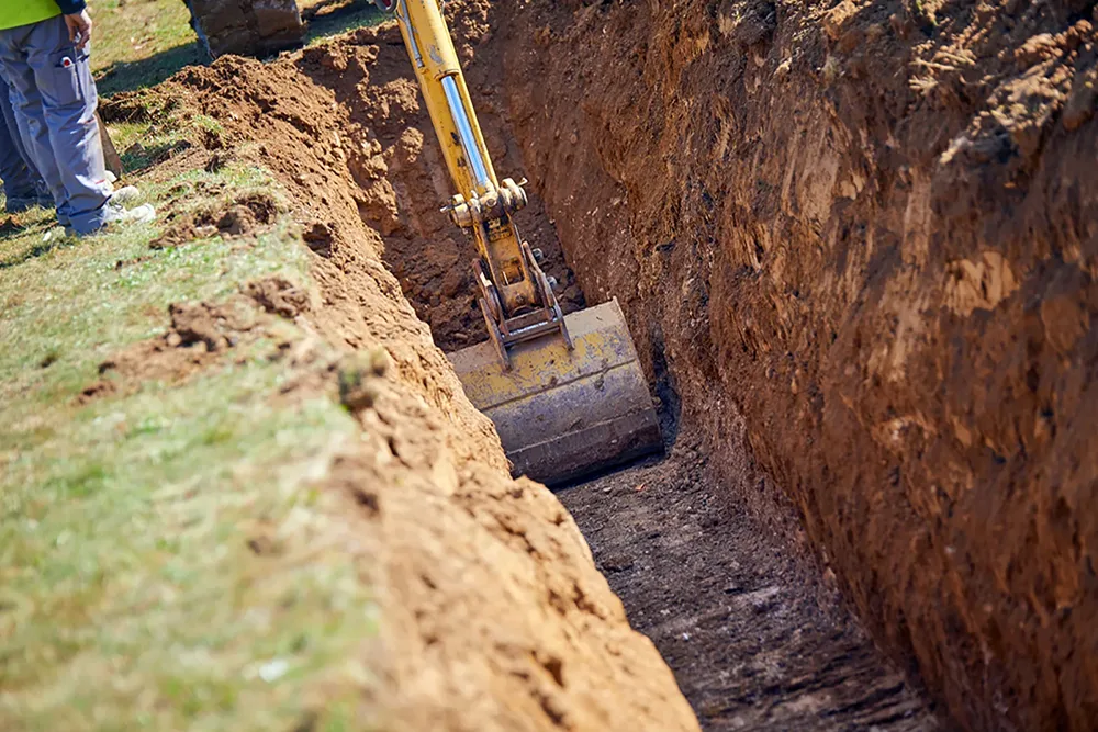 Groundwork Trench Creation