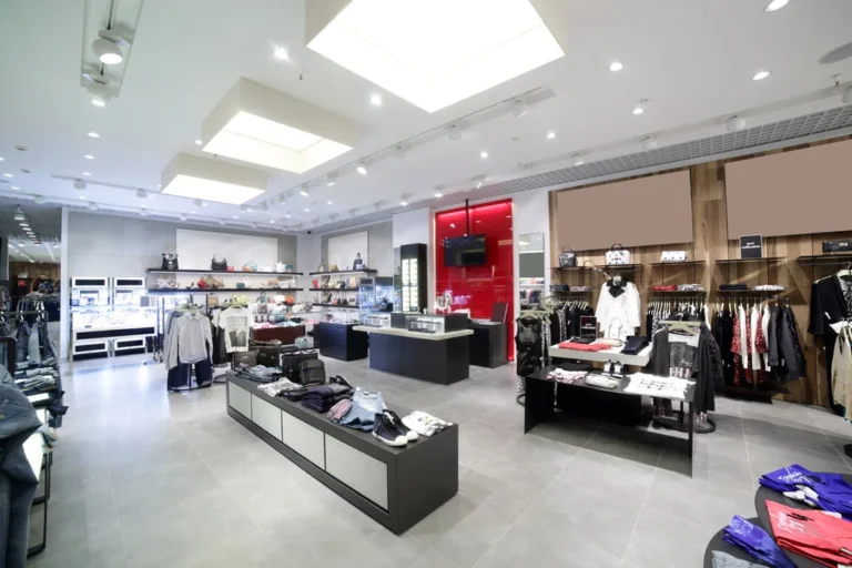 Shop Lighting Installation Image